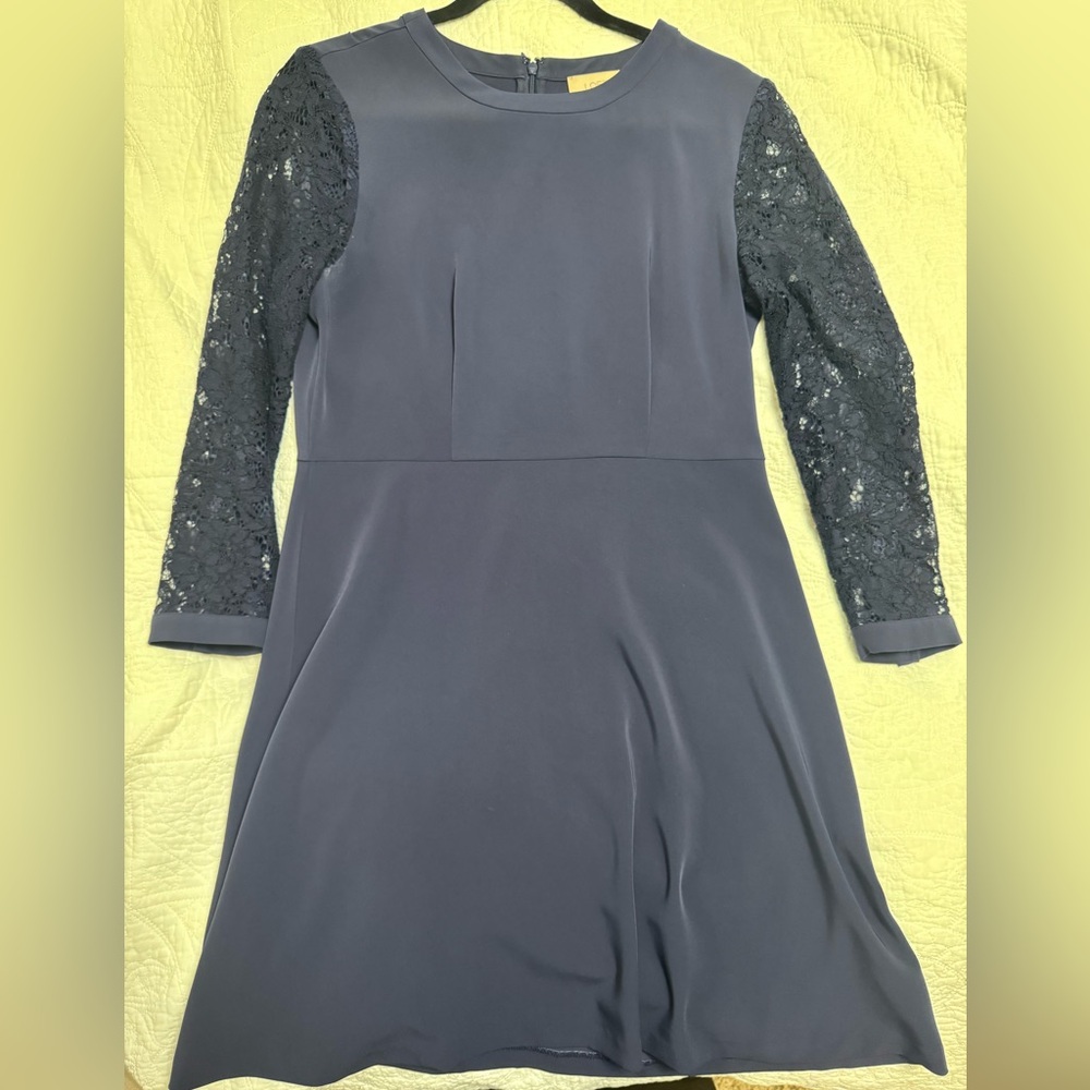 LOFT Navy Blue Dress